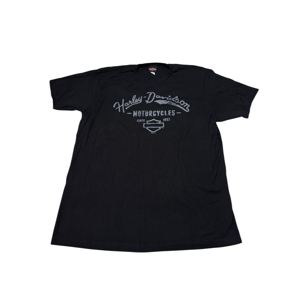 Harley Davidson Motorcycles Orlando Florida Mens XL Black T‎ Shirt